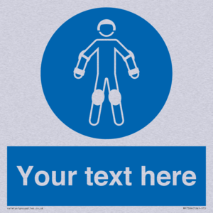 Custom protective roller sport equipment must be worn